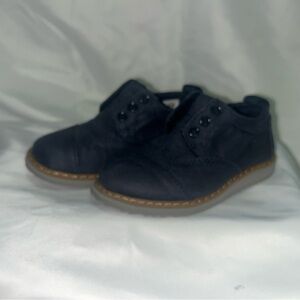 Toms Brogue Chambry Slip On Toddler Boys Blue  7c